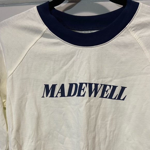 NWT MADEWELL LOGO RAGLAN TEE - Picture 3 of 6